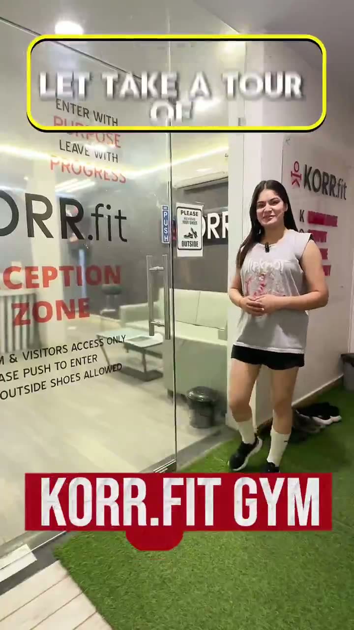 Full walkthrough of the KORR.fit gym floor
